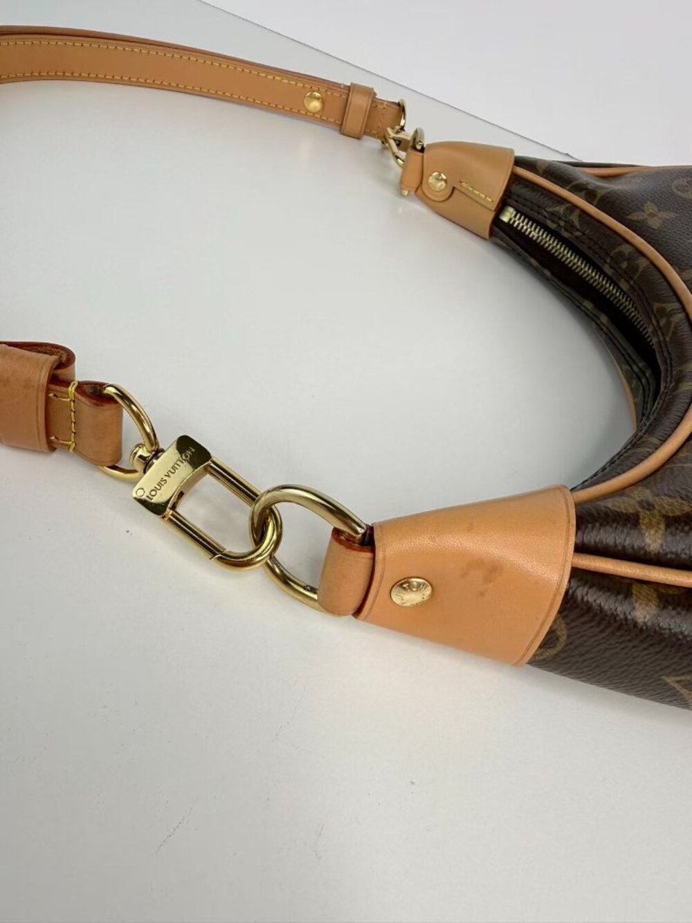 Louis Vuitton Loop Hobo PM Monogram Canvas Shoulder Crossbody Bag - Picture 13 of 13
